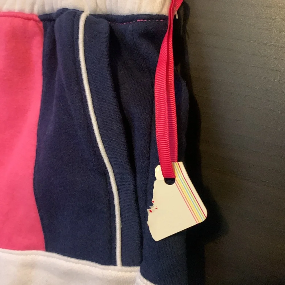 Justice Girls J-Sport French Terry Fleece Colorblock Shorts
